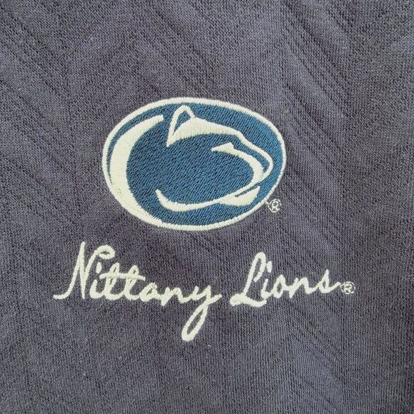 Champion Womens S Textured Quarter Zip Nittany Lions Turtleneck Sweater - Picture 7 of 12